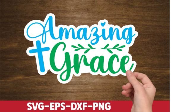 Amazing Grace Christian Sticker Design: Graphics & Crafts Review