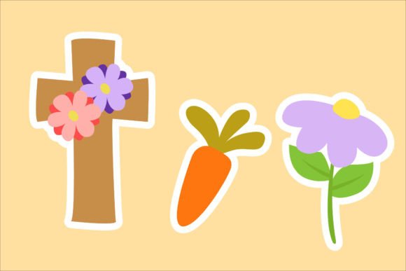 Christian Cross Flower Icon: Graphics & Icons Review