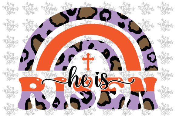 He is Risen Jesus Sublimation Svg