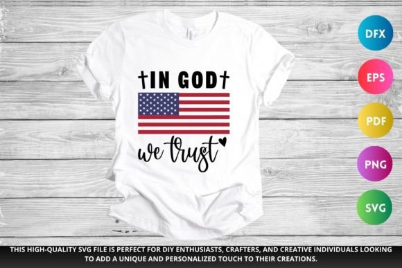 In God We Trust SVG: Christian Graphics for Crafts & Content